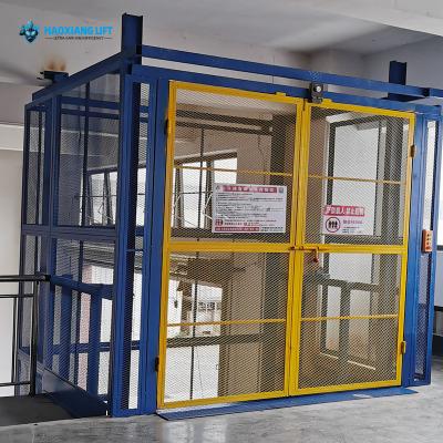 Hydraulic Goods Lifting Platform 1000kg 5000kg Vertical Warehouse Freight Elevator Cargo Lift