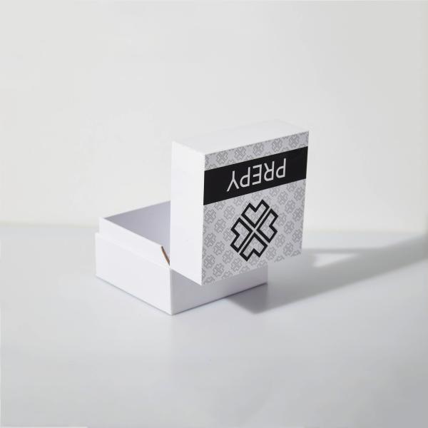 Customize Logo Printed Empty Square Luxury Jewelry Gift Packaging Box Men Bracelet Watch Box