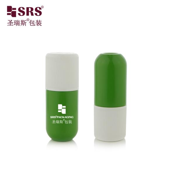 RPPA1-50ML Round Bottom PP Eco-friendly Material PCR Deodorant Roller Ball Bottle For Antiperspirant