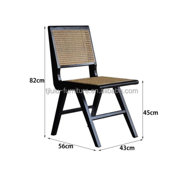 Modern Design Dining Chair Practical Rattan Furniture for Your Home Dining Room