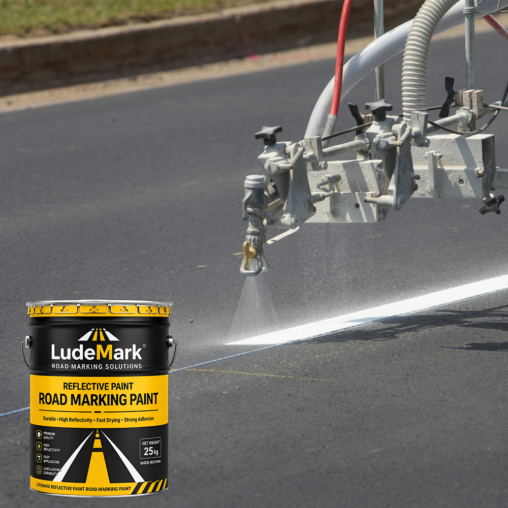 Cold Applied Line Marking Paint for Concrete Pavements