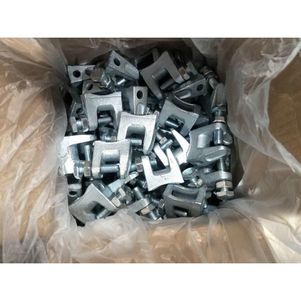 Электрическая стальная балка зажимает покрытие серебра метрическое M6 M16 цвета