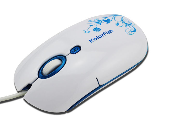 Newest Apple Design , 800 DPI / 1600 DPI Speed Change Wired 4 Keys Optical Computer Wired Mouse