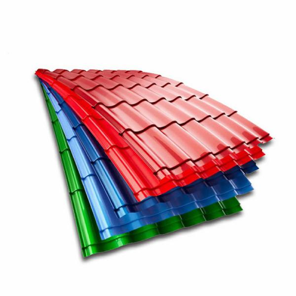 Color PPGI Corrugated Metal Roofing Sheets Galvanized Board Coil Coated Steel