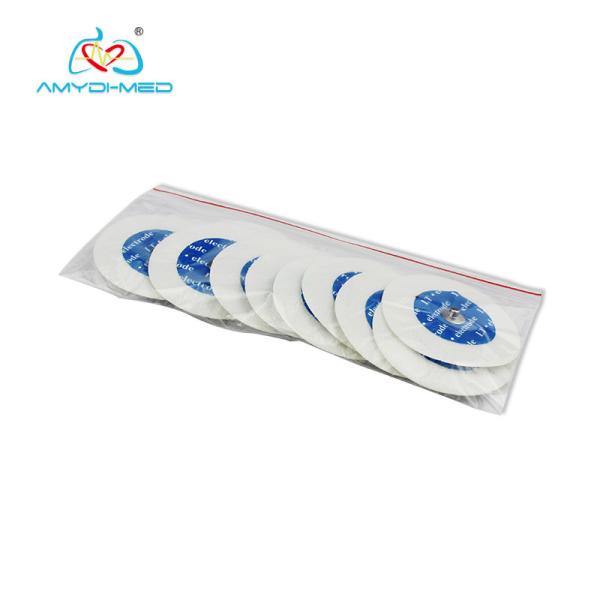 Adult Snap Disposable ECG Electrodes Pads Foam Backed For All ECG Workstations