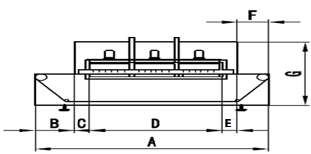 LTCC Substrates Mesh Belt Tunnel Conveyor Belt Dryer 15kW Hot Air Circulation