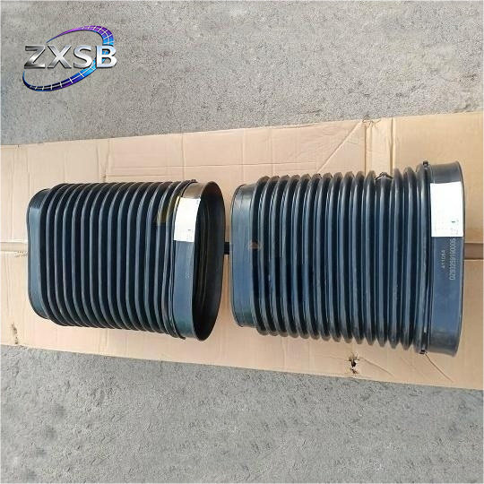 SHACMAN Delong F3000 Heavy Duty Truck Rubber Air Inlet Corrugated Hose Pipe DZ93259190006