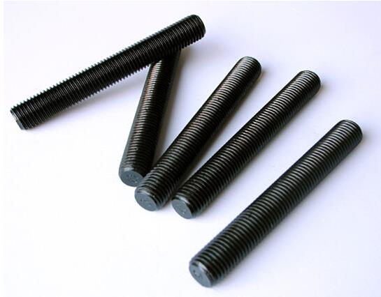 Степень 4.8 8.8 10.9 Черный DIN976 Горячая галванизация натянутый стержень для индивидуальной поддержки