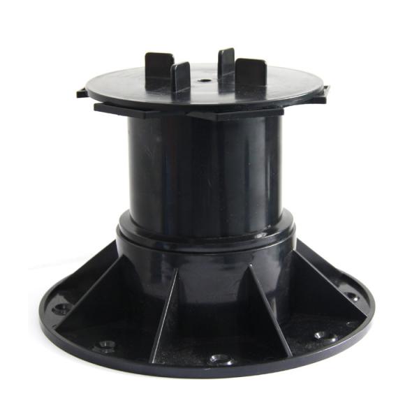205mm Base Dia 60-140mm Outdoor Plastic Pedestal for Easy Height Modification Outdoors