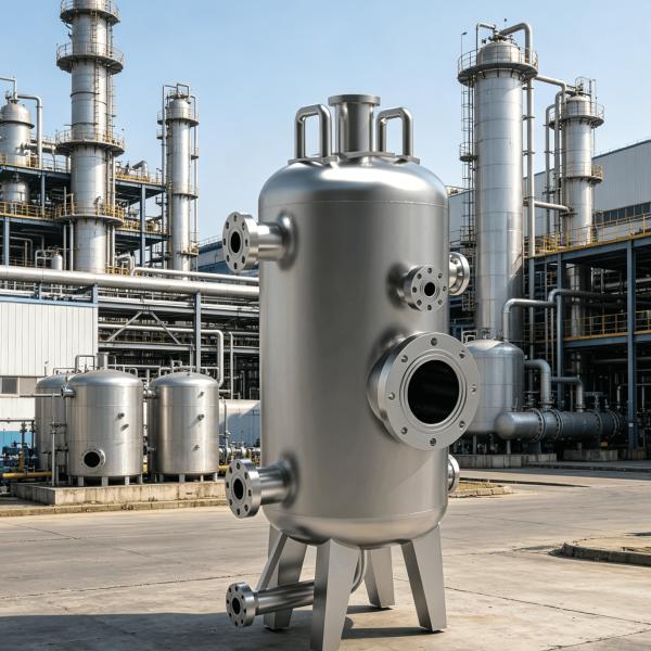 Stainless Steel Pressure Vessel with Customized Size and High Pressure Capability (0.1-10 Mpa) for Industrial Applications