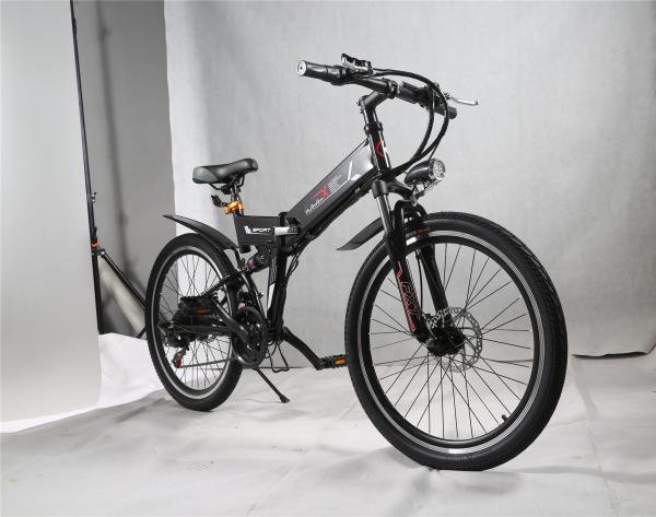 8 Magnet Pedal Assist 48V 10AH MTB Style Foldable Electric Bicycle 24 Inch 26 Inch Optional One Seat