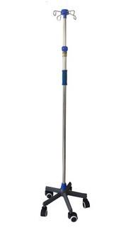 Movable Hospital Use Stainless Steel IV Stand Aluminum Alloy Cheap IV Pole