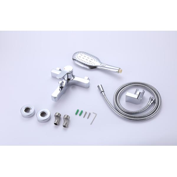 Modern Design Style Shower Faucet Bathroom Shower Set with Exposed B S Faucet Feature