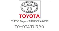 TURBO Toyota TURBOCHARGER