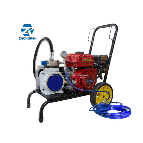 Gas Powered Airless Spray Painting Machine 7.5HP 1200MM Injection Width