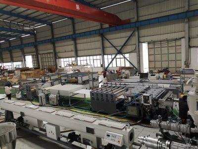 PP PC Hollow Profile Sheet Extrusion Line