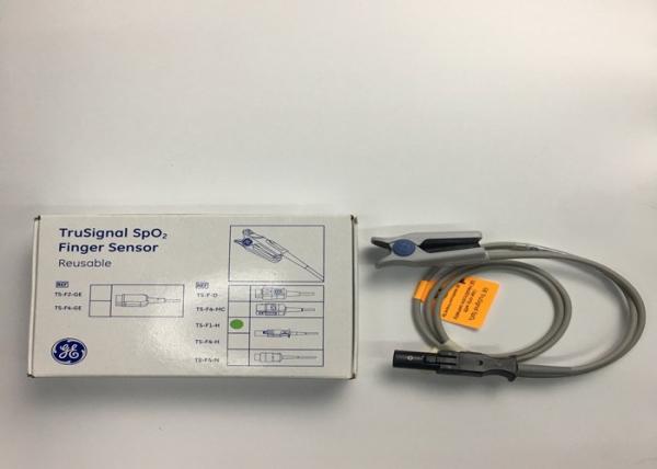 Peças sobressalentes de equipamento médico reutilizáveis, Trusignal Spo2 Finger Sensor Round Shape 1M