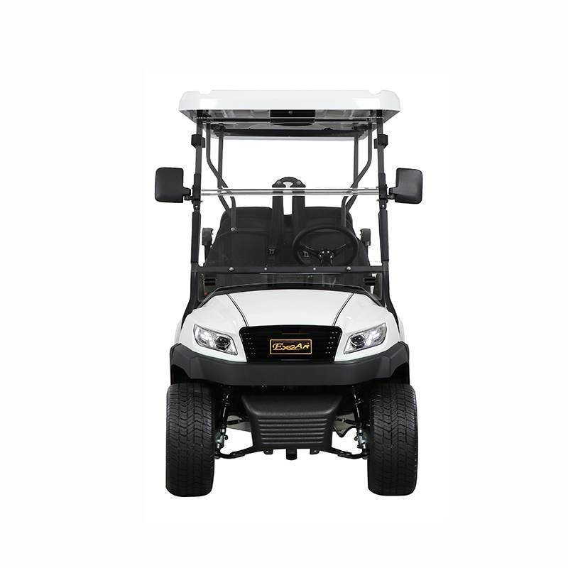 4+2 Person Luxury Electric Golf Cart Featuring Intelligent Onboard Charger