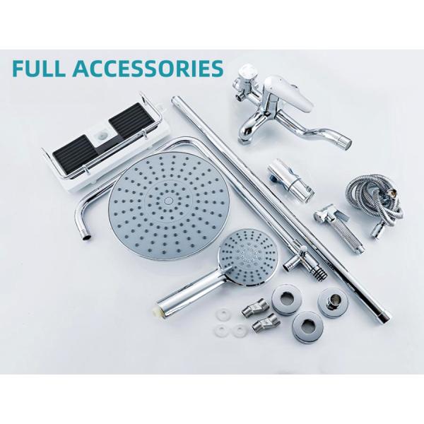 ISO All Copper Exposed Valve Showers Spray Gun Pressure Boosted Bathroom Faucet