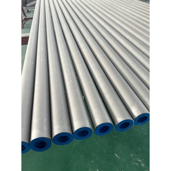 PED Sandblasted 4 SCH 80 Pipe Stainless Steel ASTM A312 S30815 253MA 1.4835