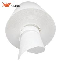 Pâte de bois vierge à 2 plies en rouleau de papier hygiénique 8 paquets
