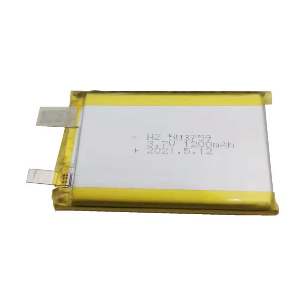 UL1642 CE Certified 1200mAh 503759 Lipo Battery Rechargeable Polymer Lithium Battery