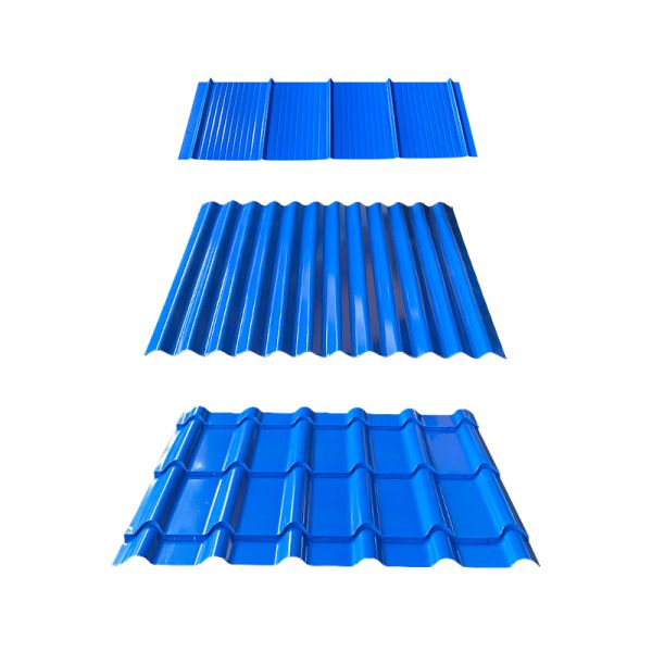 PPGI &GI Steel Three Layer Roof Sheets Roll Forming Machine Production Line