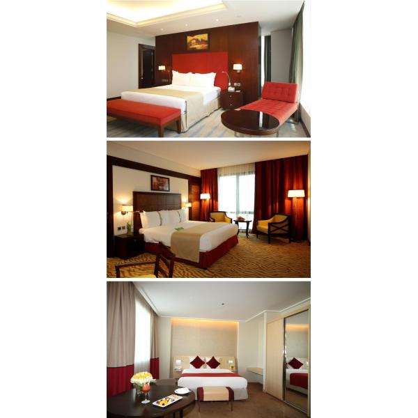 Hotel Bedroom Loose & Fixed Furniture For 3-5 Star Hotel / Apartment