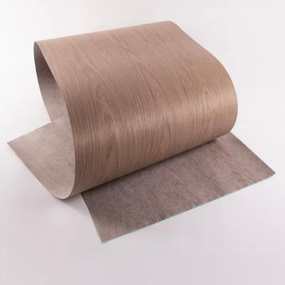 Black Reconstituted Walnut Veneer Engineered For Plywood Face Panel Furniture