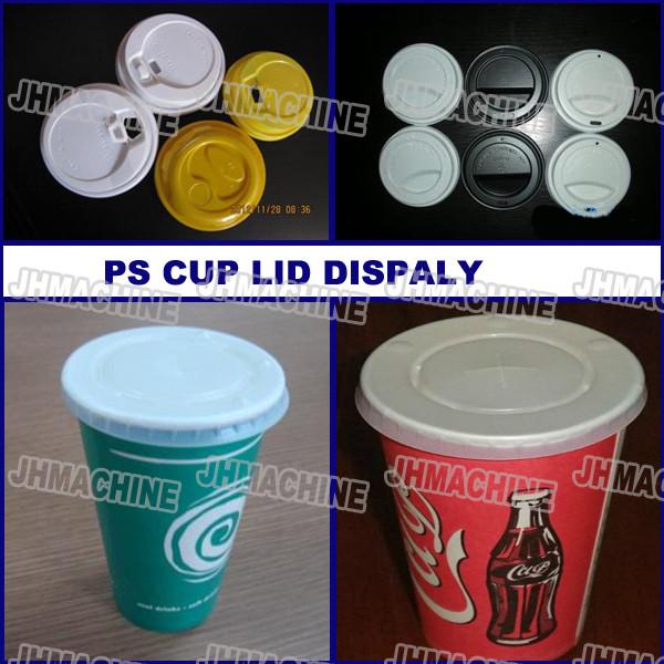 Hot sale PP Transparent Sheet Mould Easy Changable Automatic Plastic Lid Machine