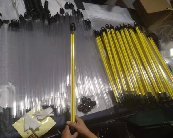 folded golf alignment stick , folding golf alignment sticks , two-double golf training aid