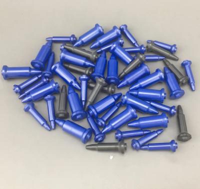 Blue Zirconia Ceramic Guide / Welding Pin With Extremely High Wear Resistance