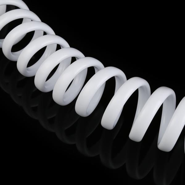 PVC Telephone Shower Hose Plastic Nut Flexible For Bathroom / Toilet