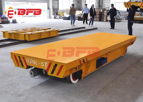 Trole de transferência do trilho da resistência térmica, aço pesado carro motorizado de transferência do trilho