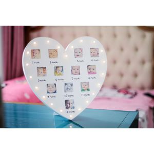 Baby First 12 Months Photo Frame