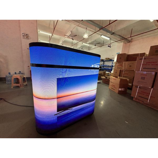 Pixel Pitch 1538mm Creative Led Display Offering Front Rear Maintenance Suitable for Indoor Corporate Signage and Displays