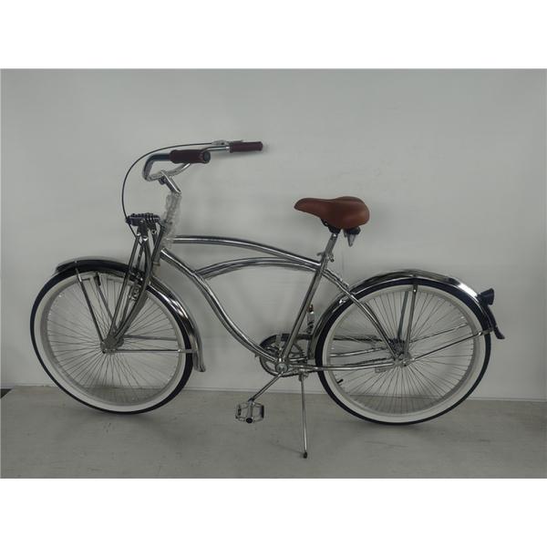 160kg Load Capacity Shimano Grip 26 Lowrider Complete Chrome Bike for Your