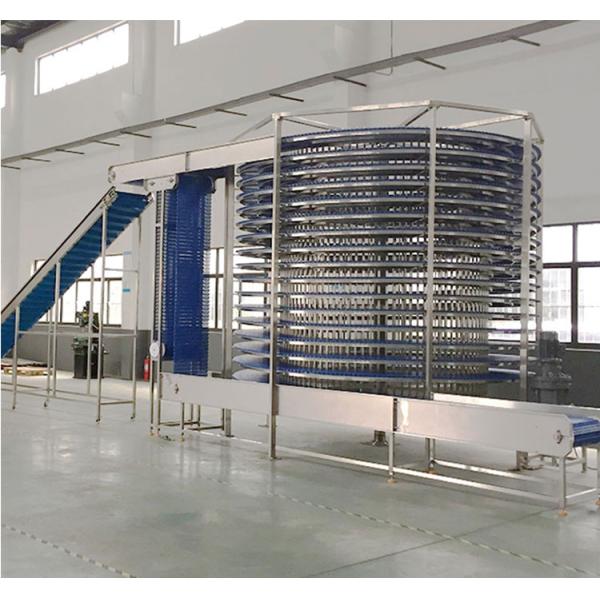 Industrial IQF Quick Freezing Vegetable Machine Easy Operation One Key Touch Operation