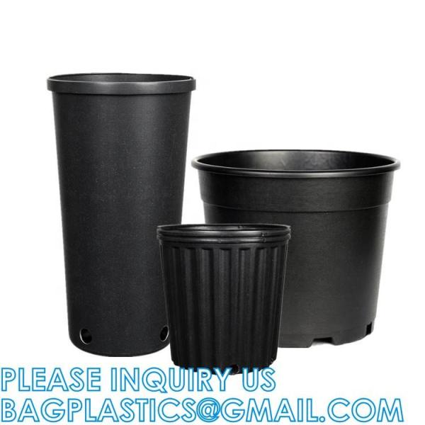Planters for Indoor Plants, Planters with Drainage Hole and Tray, Flower Pots Indoor Plant Pots for Patio Garden