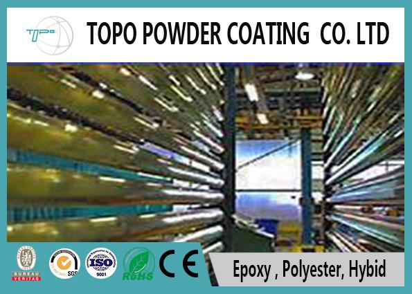 RAL 1023 Traffic yellow polyester uv resistant powder coating for metallic materials