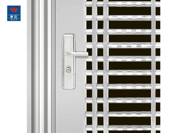 Laser Cut Turkish Style Double Stainless Steel Security Door Design