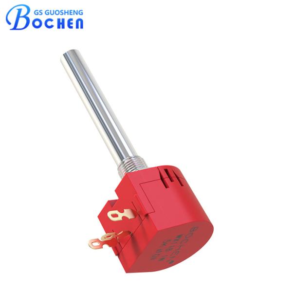 Potenciómetro de precisión Bochen WX118 1W de una vuelta, 10k 5k Ohm, con eje extendido