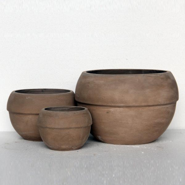 CE  Deep Collar 50X33cm Decorative Wide BowlCeramic Bowls For Plants