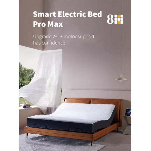 Adjustable Smart Mattress for Better Sleep 8H 5D Massage Vibration and Remote Control