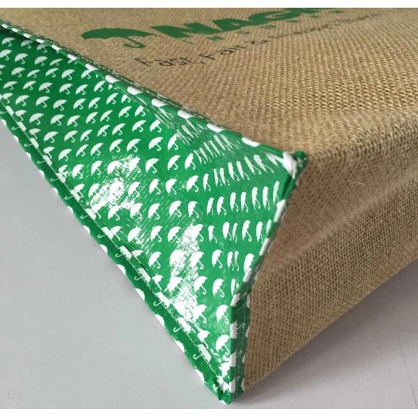 Eco Friendly Jute Tote Bags For Grocery Shopping OEM ODM Acceptable