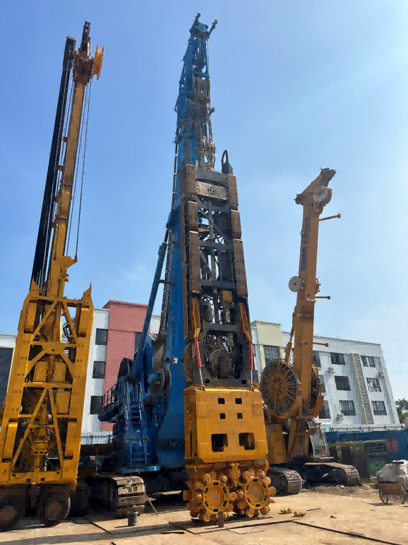 High Performance Trench Cutter with 120 Ton Maximum Ground Pressure 60 Ton Pressing Force and 180 KNm Torque for Diaphragm Wall Construction