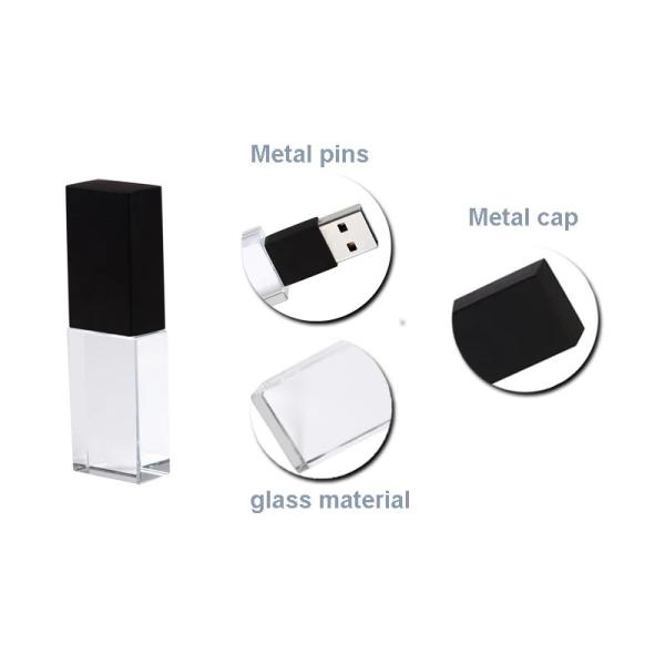 Fast Speed Glass Crystal USB Flash Drive 8 ГБ 16 ГБ 4 ГБ Прозрачный USB флеш диск