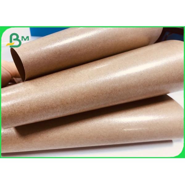 Poly coated natural kraft paper Rolls1 side 50gsm for food wrapping Papel de embalagem Natural revestido poli Rolls 1 50gsm lateral para o envolvimento de alimento