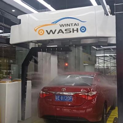 Metal Arm 360 Degree Contactless Car Wash Machine With 3KW 4pcs Dryers