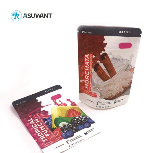 Бумажный мешок Biodegradable Recyclable чая кофе бумажных мешков Брауна Kraft водоустойчивый